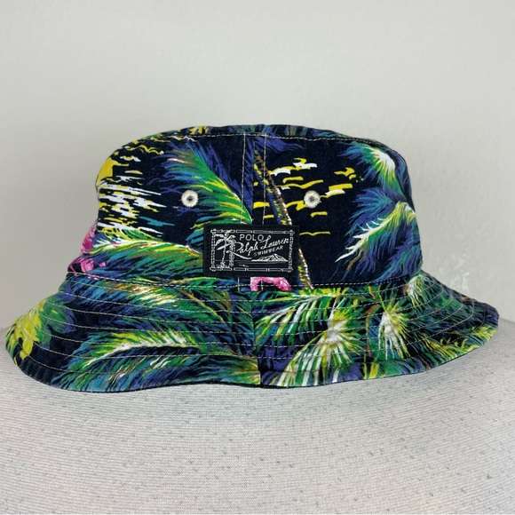 Polo Ralph Lauren Other - Ralph Lauren Polo Black Tropical Bucket Hat OS